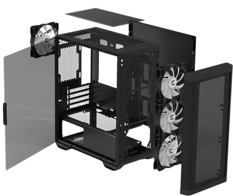 Zalman M4 Svart