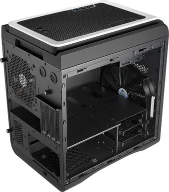 Aerocool DS Cube, Svart/Vit, fönstersida
