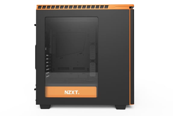 NZXT H440W Silent Ultra Svart/Orange