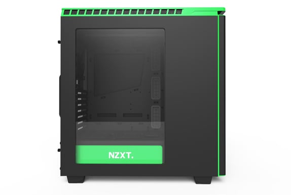 NZXT H440W Silent Ultra Svart/Grön