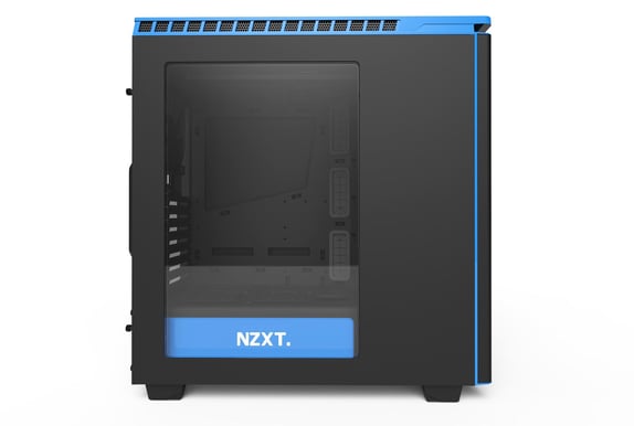 NZXT H440W Silent Ultra Svart/Blå