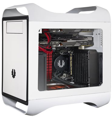 Fönstersida Bitfenix Prodigy M, Vit