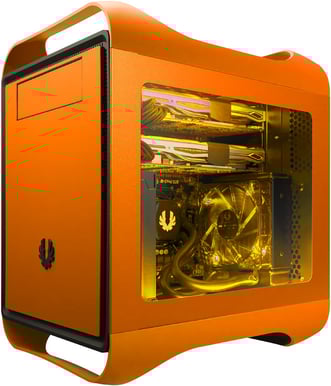 Fönstersida Bitfenix Prodigy M, orange
