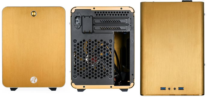 Raijintek Metis Guld Fönster
