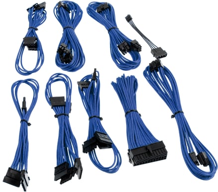 CableMod beQuiet-Series Straight Power -Blå