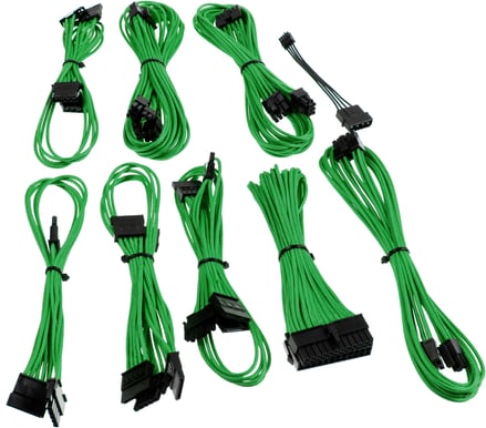 CableMod beQuiet-Series Straight Power -Grön