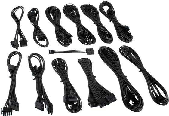 CableMod beQuiet-Series Dark Power Pro -Svart