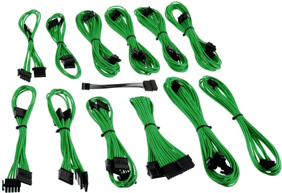 CableMod beQuiet-Series Dark Power Pro -Grön