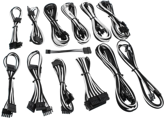 CableMod beQuiet-Series Dark Power Pro -Svart/Vit