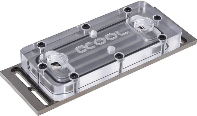 Alphacool D-RAM Cooler X4 Universal -Plexi Svart Nickel