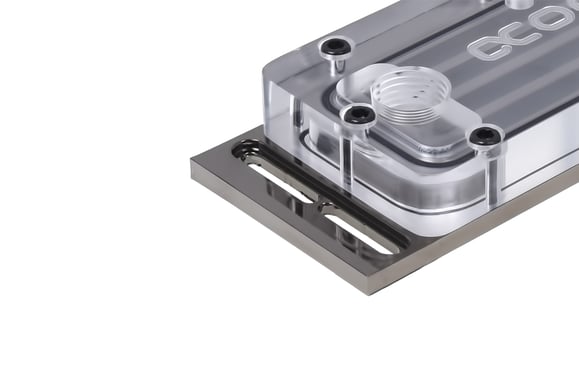 Alphacool D-RAM Cooler X4 Universal -Plexi Svart Nickel