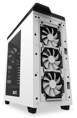 NZXT H440W Silent Ultra New Edition Fönster Svart/Vit