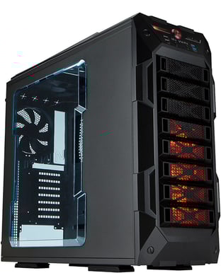 InWin GR One Svart/Röd - Inet.se