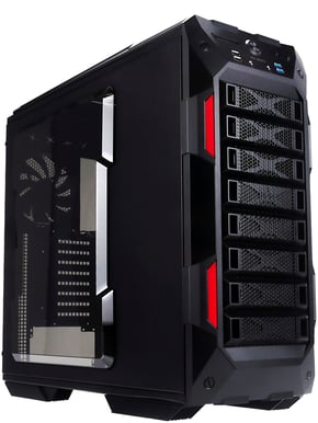 InWin GR One Svart/Röd