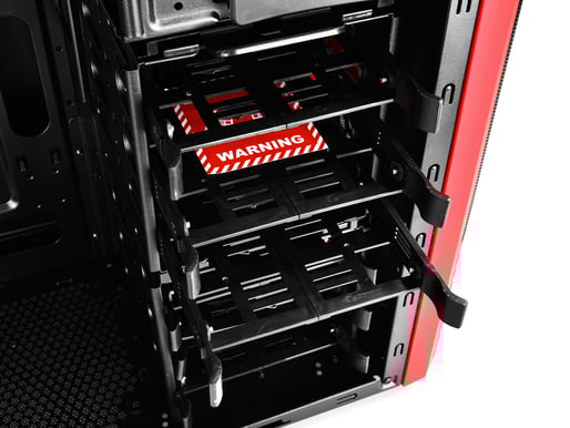 Deepcool Pangu ATX Svart/Röd