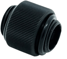 EK-AF Extender 12mm M-M G1/4 -Svart