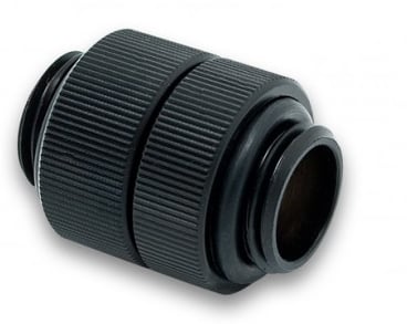 EK-AF Extender Rotary M-M G1/4 - Svart