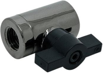 EK-AF Ball Valve 10mm G1/4 -Svart Nickel