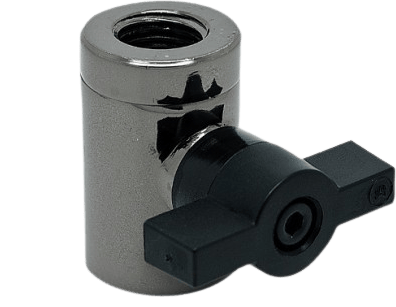 EK-AF Ball Valve 10mm G1/4 -Svart Nickel