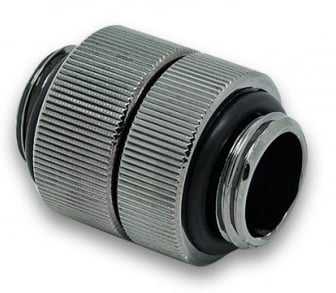 EK-AF Extender Rotary M-M G1/4 - Svart Nickel