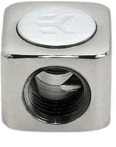 EK-AF T-Splitter 3F G1/4 - Nickel