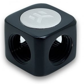 EK-AF X-Splitter 4F G1/4 -Svart