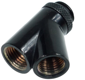 Alphacool Y-45 2xInner 1xOuter -Deep Black