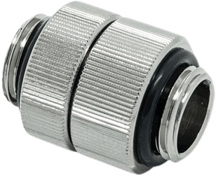 EK-AF Extender Rotary M-M G1/4 - Nickel