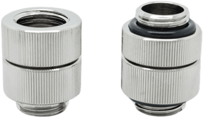 EK-AF Extender Rotary M-M G1/4 - Nickel