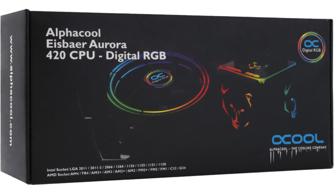 Alphacool Eisbaer Aurora 420 Digital RGB