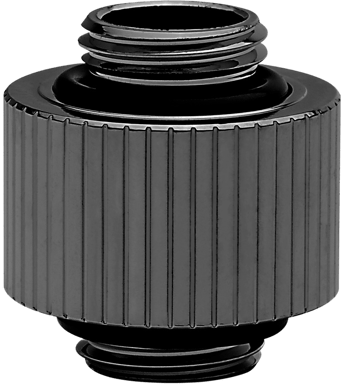 EK-Quantum Torque Extender Static MM 14 - Black Nickel