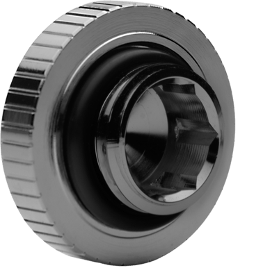 EK-Quantum Torque Plug - Black Nickel