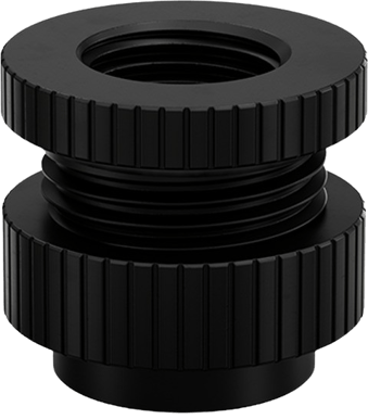 EK-Quantum Torque Pass-Through G1/4 - Black