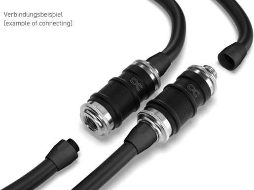 Alphacool ES snabbkoppling Hane-Hane G1/4