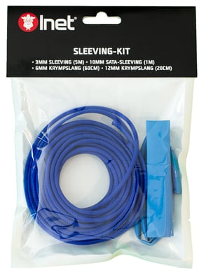Inet Sleeving-kit Blå