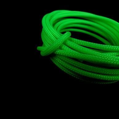 Inet 3mm sleeve 5m, UV Grön