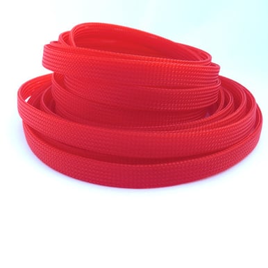 Inet 10mm sleeve 1m, Röd