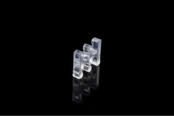 Alphacool Eiskamm X4 3mm Clear 4st