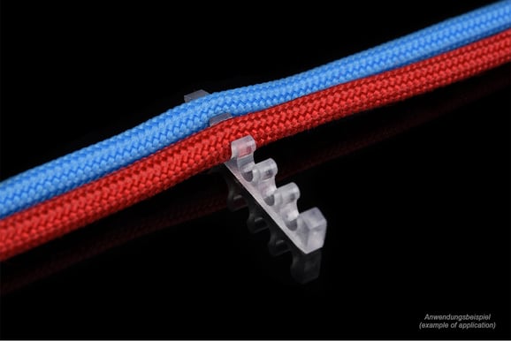 Alphacool Eiskamm X5 Flat 3mm Clear 4st