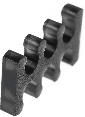 Alphacool Eiskamm X6 3mm Svart 4st