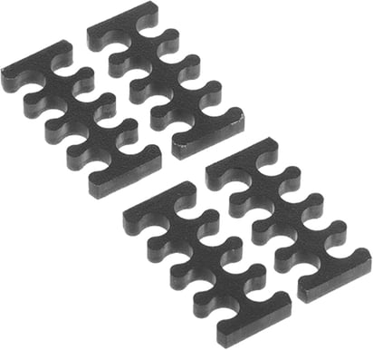 Alphacool Eiskamm X8 3mm Svart 4st