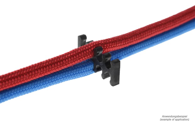 Alphacool Eiskamm X8 3mm Svart 4st