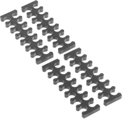 Alphacool Eiskamm X14 3mm Svart 4st