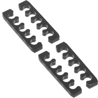 Alphacool Eiskamm X5 Flat 3mm Svart 4st