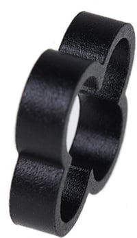 Alphacool Eiskamm Alu X4 4mm Svart 4st