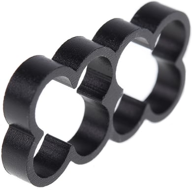 Alphacool Eiskamm Alu X8 4mm Svart 4st