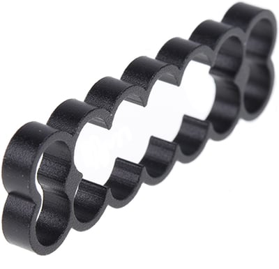 Alphacool Eiskamm Alu X14 4mm Svart 4st