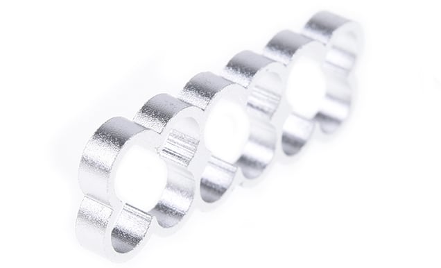 Alphacool Eiskamm Alu X12 4mm Silver 4st