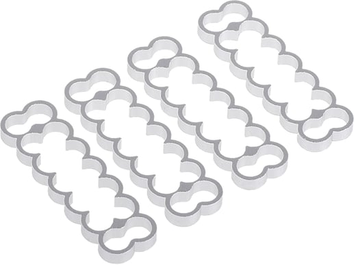 Alphacool Eiskamm Alu X14 4mm Silver 4st