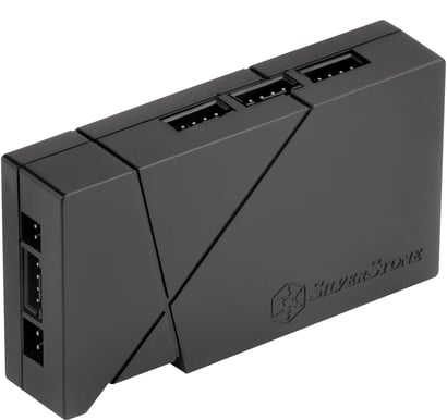 Silverstone LSB01 RGB LED Hub + 2st LED-strips